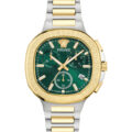 Versace V-Chrono Square Bracelet Watch - Image 1