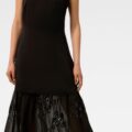 LSP INDUS SERIES - Black Sheer Layered Maxi Dress - Image 2