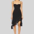 LSP Indus Noir Slip Midi Dress - Image 1